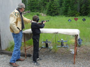 Kootenay Kid times Junior Shooter